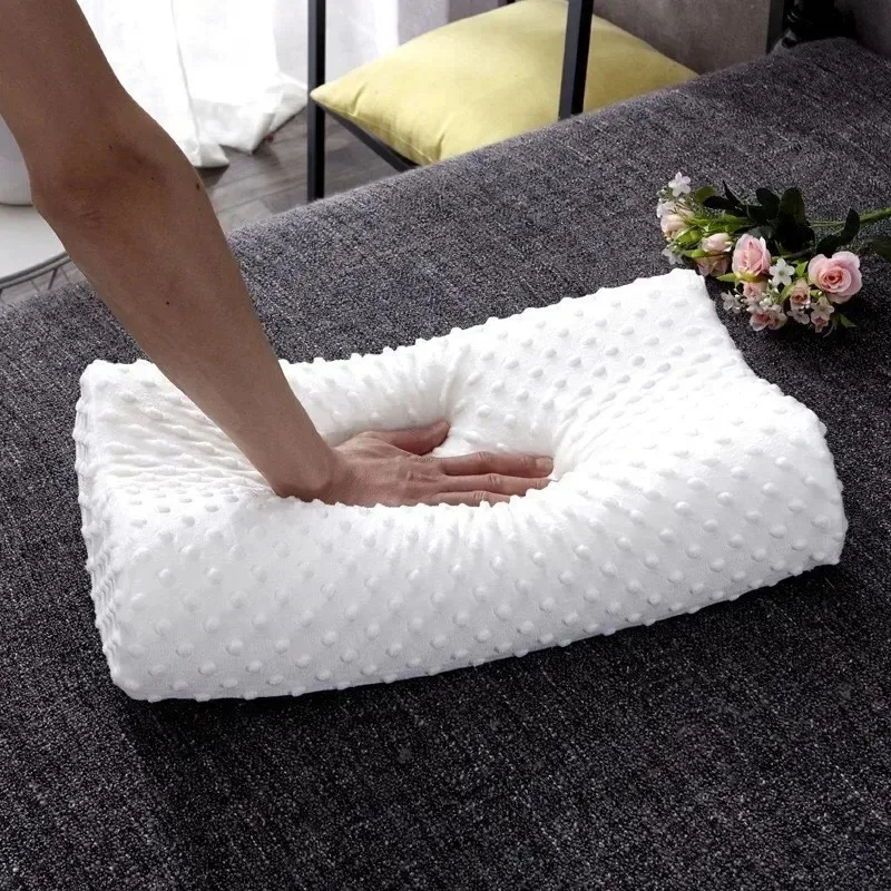 Memory Foam Orthopedic Pillow Neck Pain - Bantal Leher Ortopedi Memory Foam –