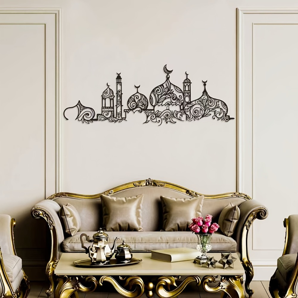 Home Decor - CIFBUY Hiasan Dinding Besi Motif Bunga