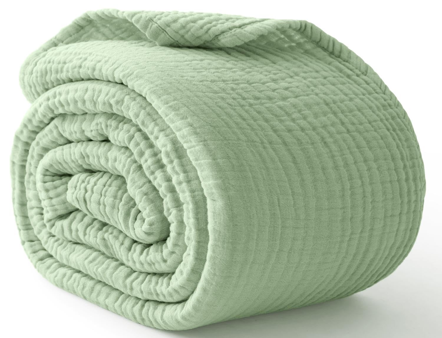 Muslin Cotton Bedspread - Selimut Katun 100% untuk Tempat Tidur,