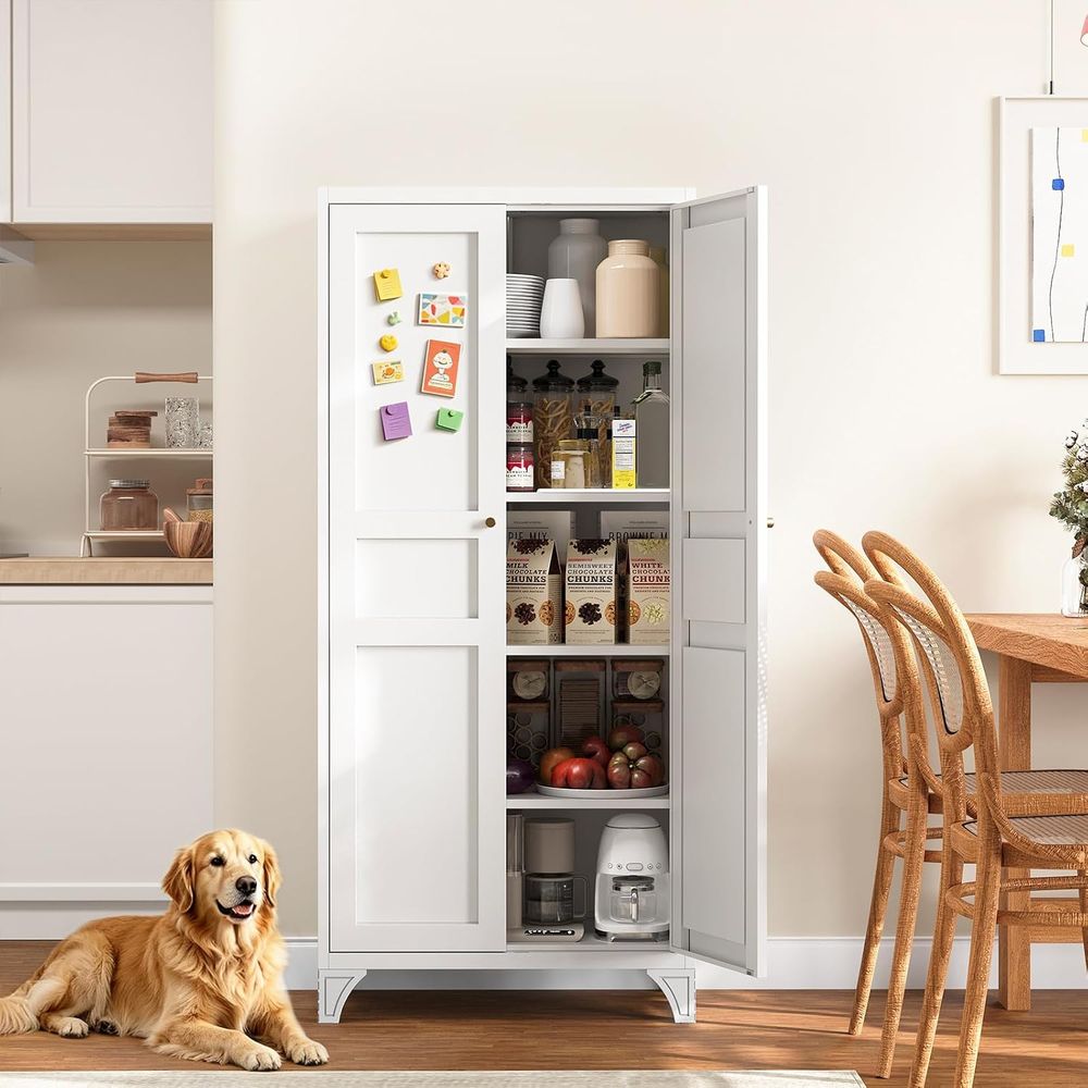 Kitchen - Lemari Penyimpanan Logam dengan 2 Pintu