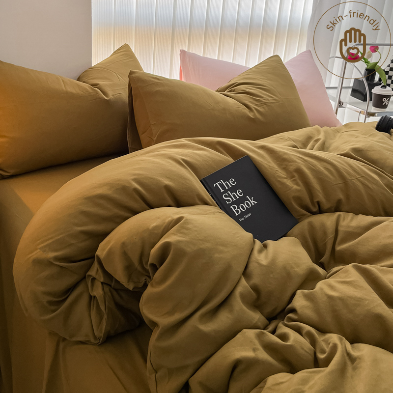 Duvet Cover Sets With Zipper - Set tempat tidur nyaman 3 buah,