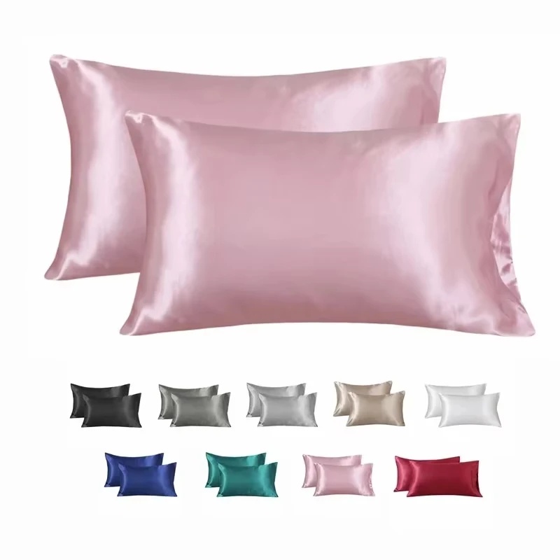 Satin Silk Pillowcase Hair Skin - Sarung Bantal 100% Sutra, Penutup Bantal