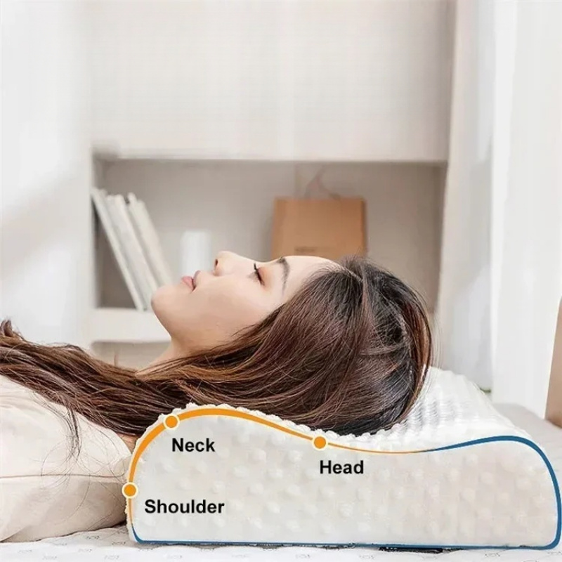Memory Foam Orthopedic Pillow Neck Pain - ​ ​ Bantal Tidur Busa Memori