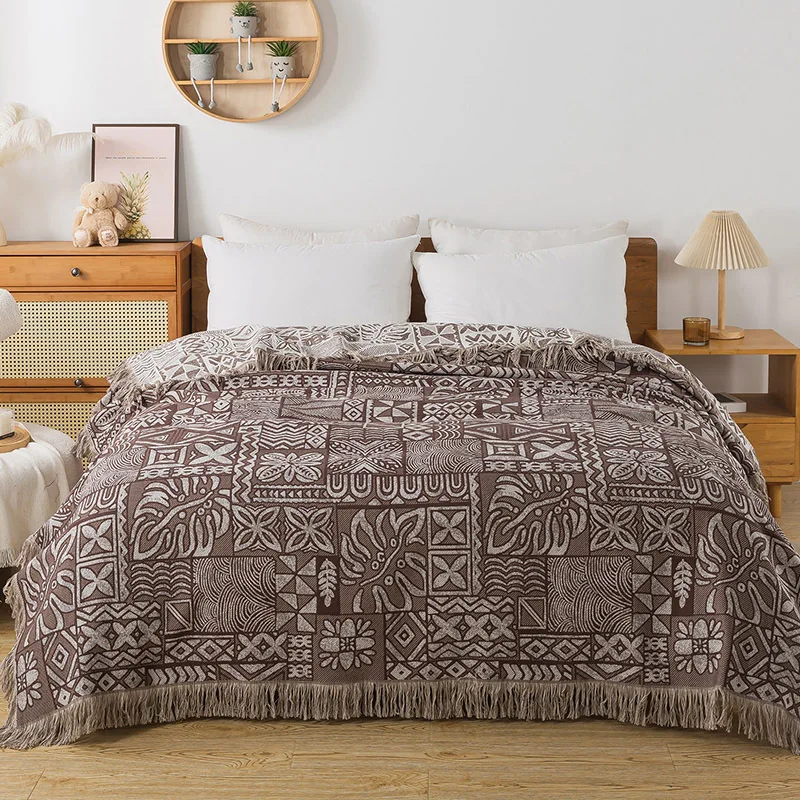 Muslin Cotton Bedspread - Sprei Katun 4 Lapis Kain Muslin