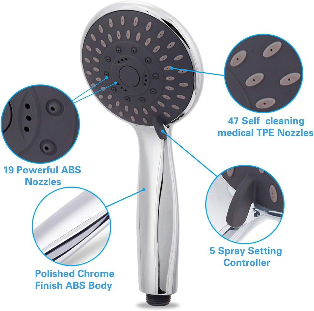 Kepala Shower Genggam Tekanan  - High Pressure Shower Head Handheld ulasan dan harga