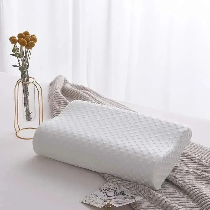 Bantal Leher Ortopedi Memory F - Memory Foam Orthopedic Pillow Neck Pain ulasan dan harga