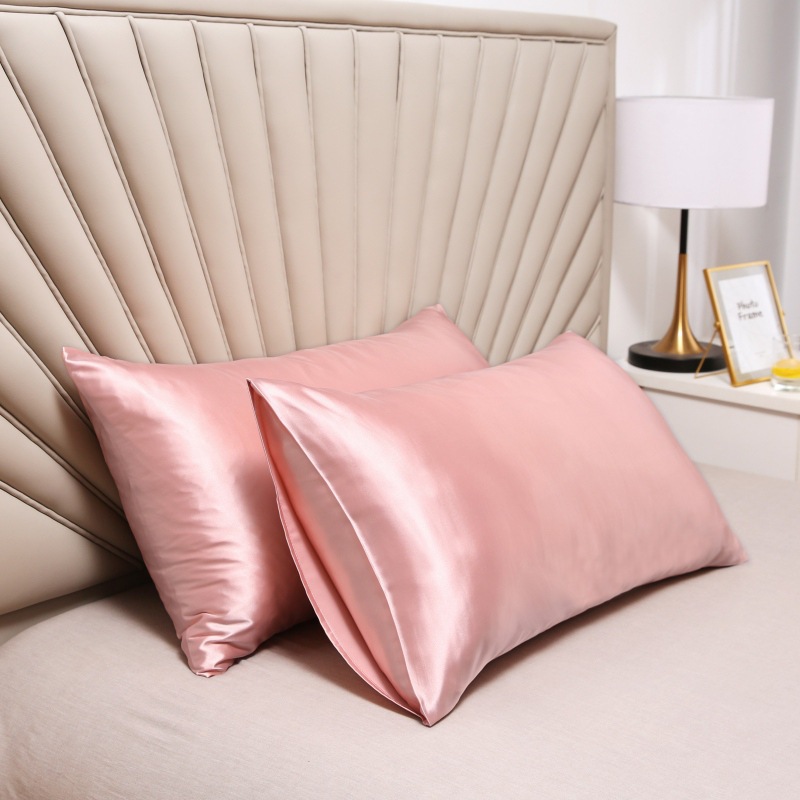 1/2 Buah Sarung Bantal Sutra S - Satin Silk Pillowcase Hair Skin ulasan dan harga