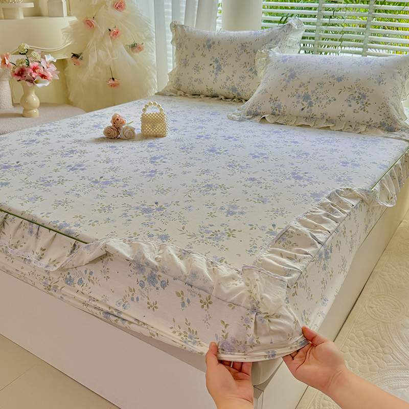 Sprei Fitted Berbahan Katun 10 - Fitted Bed Sheets Deep Pocket ulasan dan harga