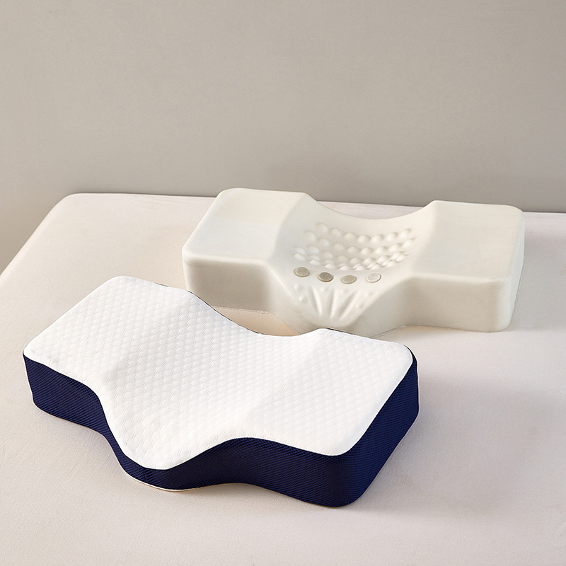 Bantal Pijat Ortopedi Cekung u - Memory Foam Orthopedic Pillow Neck Pain ulasan dan harga