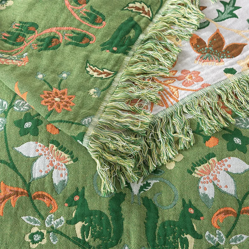 Selimut Katun Murni Muslin Ten - Muslin Cotton Bedspread ulasan dan harga