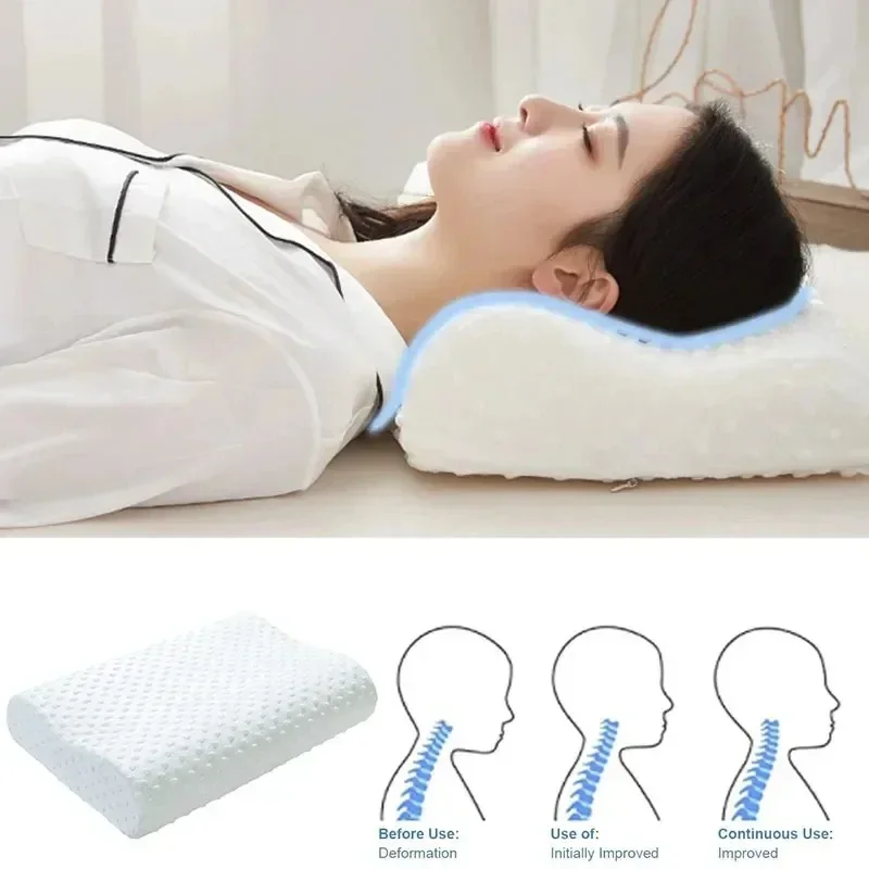 Bantal Busa Memori untuk Tidur - Memory Foam Orthopedic Pillow Neck Pain ulasan dan harga