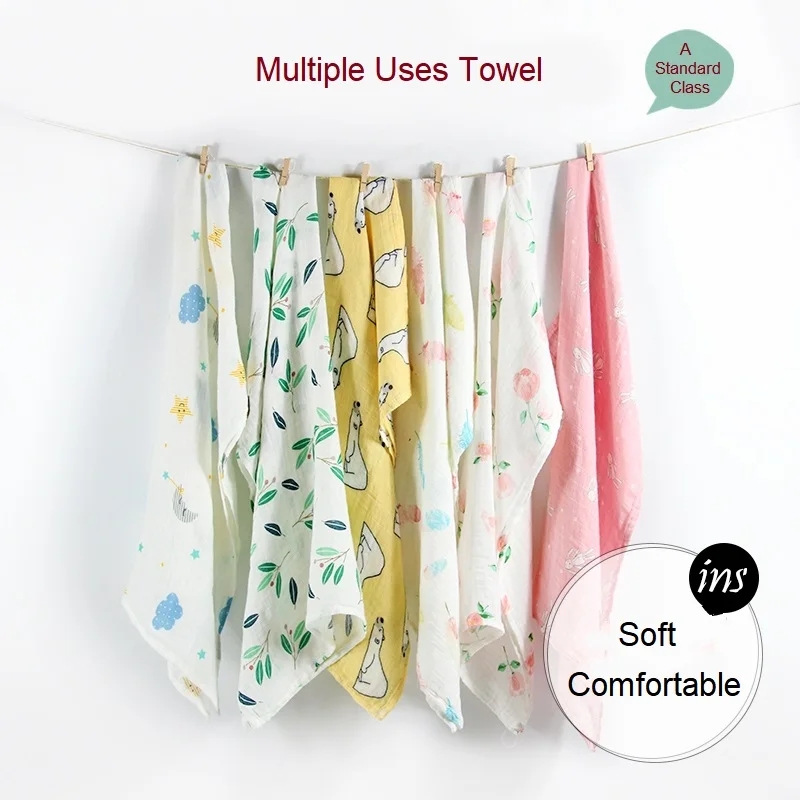 Selimut baru lahir handuk mand - Muslin Cotton Bedspread ulasan dan harga