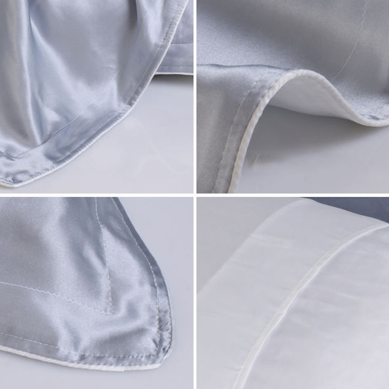 48x74cm sarung bantal kain per - Satin Silk Pillowcase Hair Skin ulasan dan harga