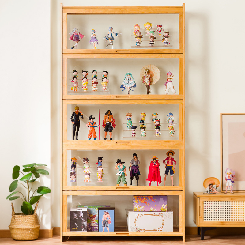 Lemari pajangan figurin akrili - Storage & Organization ulasan dan harga
