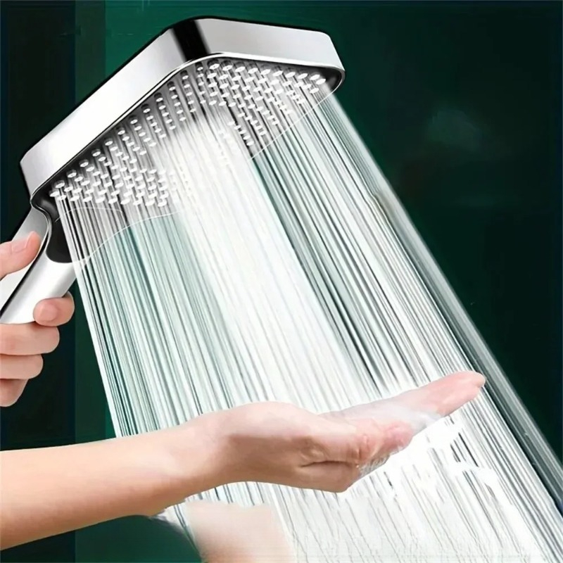 Kepala Shower Genggam Persegi  - High Pressure Shower Head Handheld ulasan dan harga