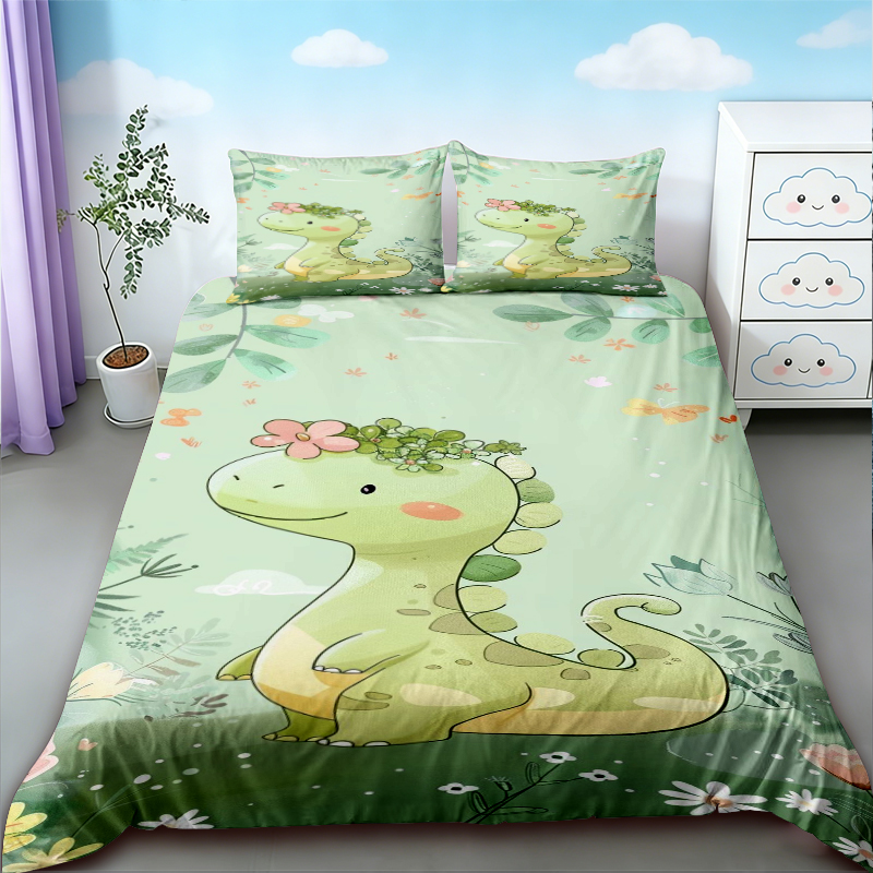 Selimut Motif Dinosaurus Lucu  - Bedding ulasan dan harga