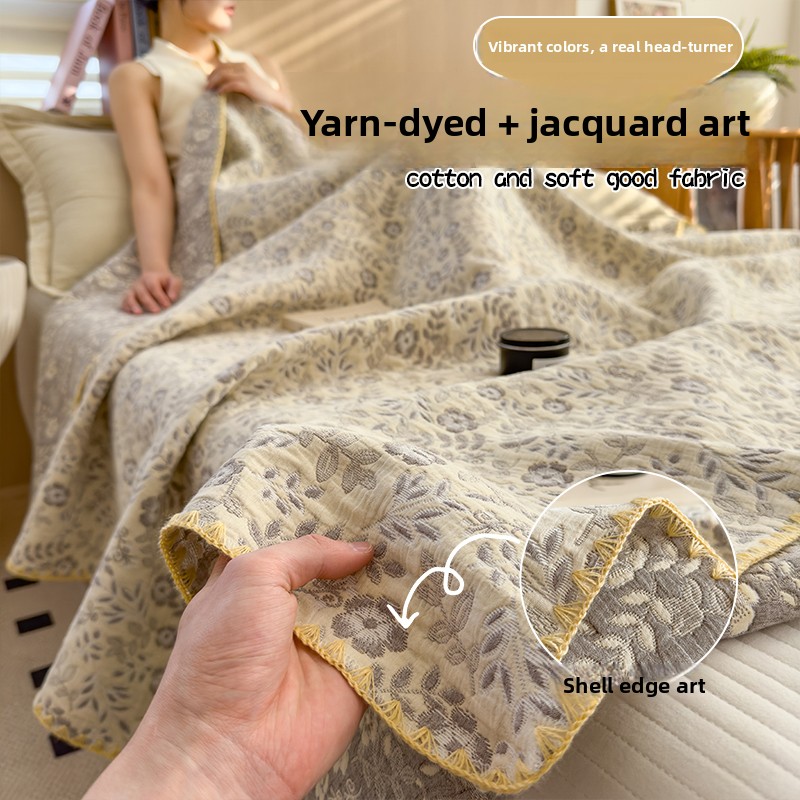 Selimut Muslin 100% Katun Bern - Muslin Cotton Bedspread ulasan dan harga