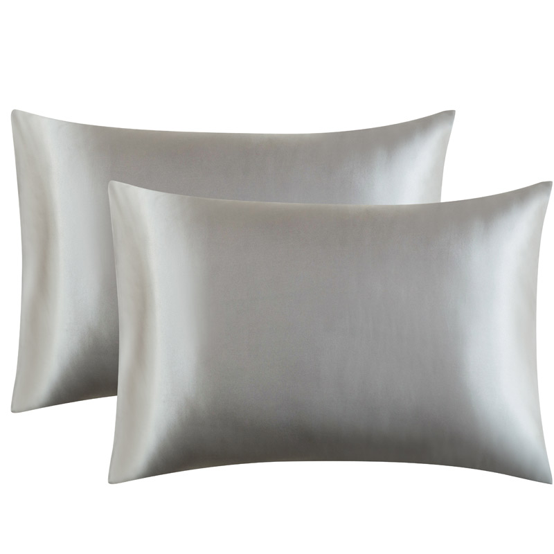 Sarung Bantal Satin Warna Soli - Satin Silk Pillowcase Hair Skin ulasan dan harga
