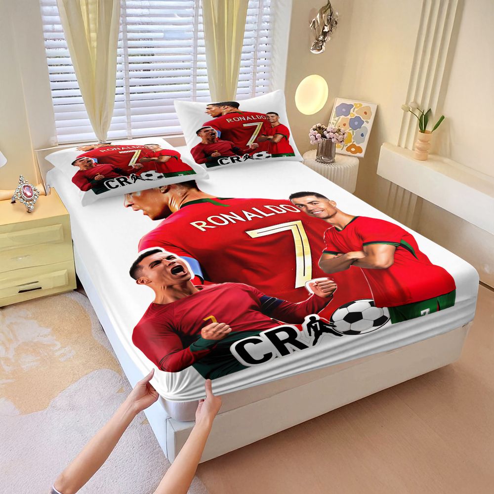 Set Sprei Digital Print, Set S - Fitted Bed Sheets Deep Pocket ulasan dan harga