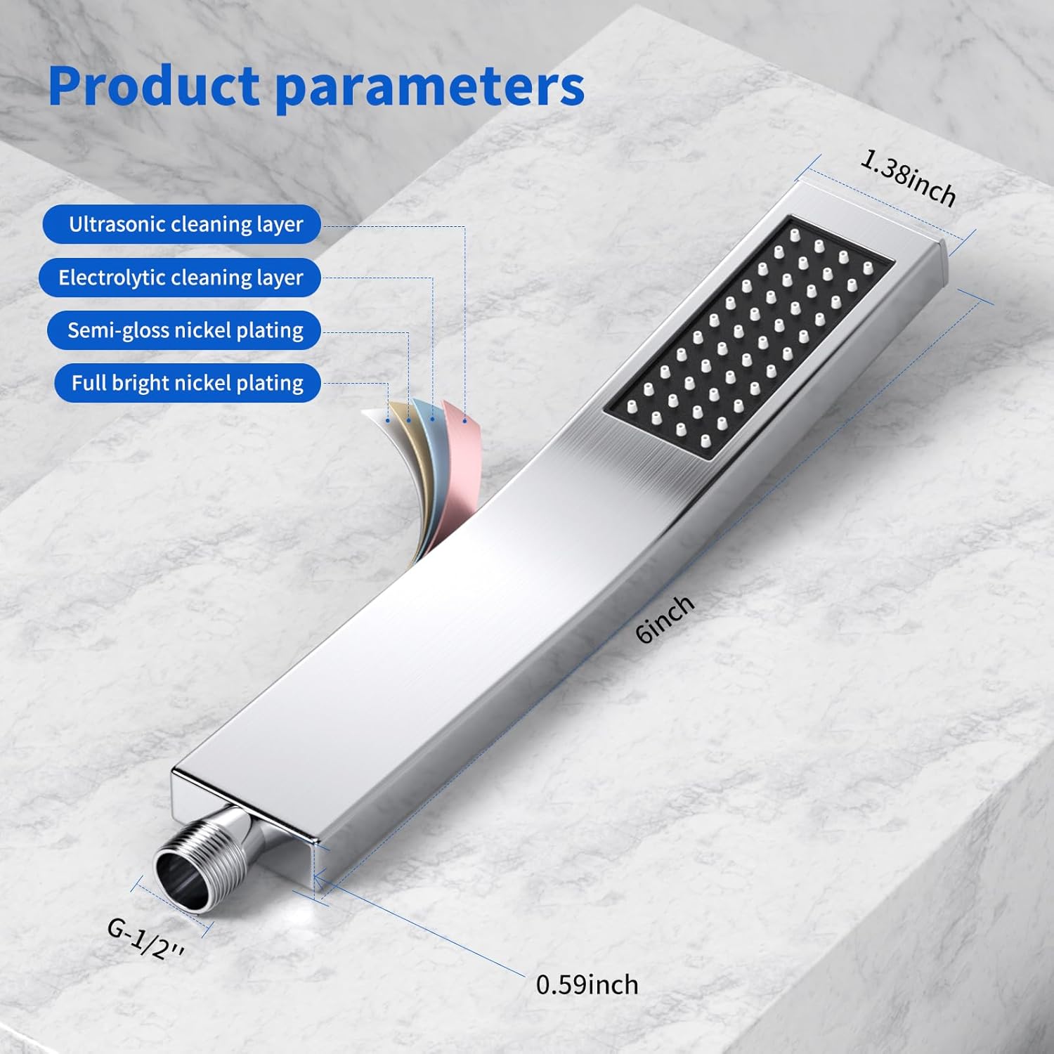 Kepala Pancuran Toilet Berkual - High Pressure Shower Head Handheld ulasan dan harga