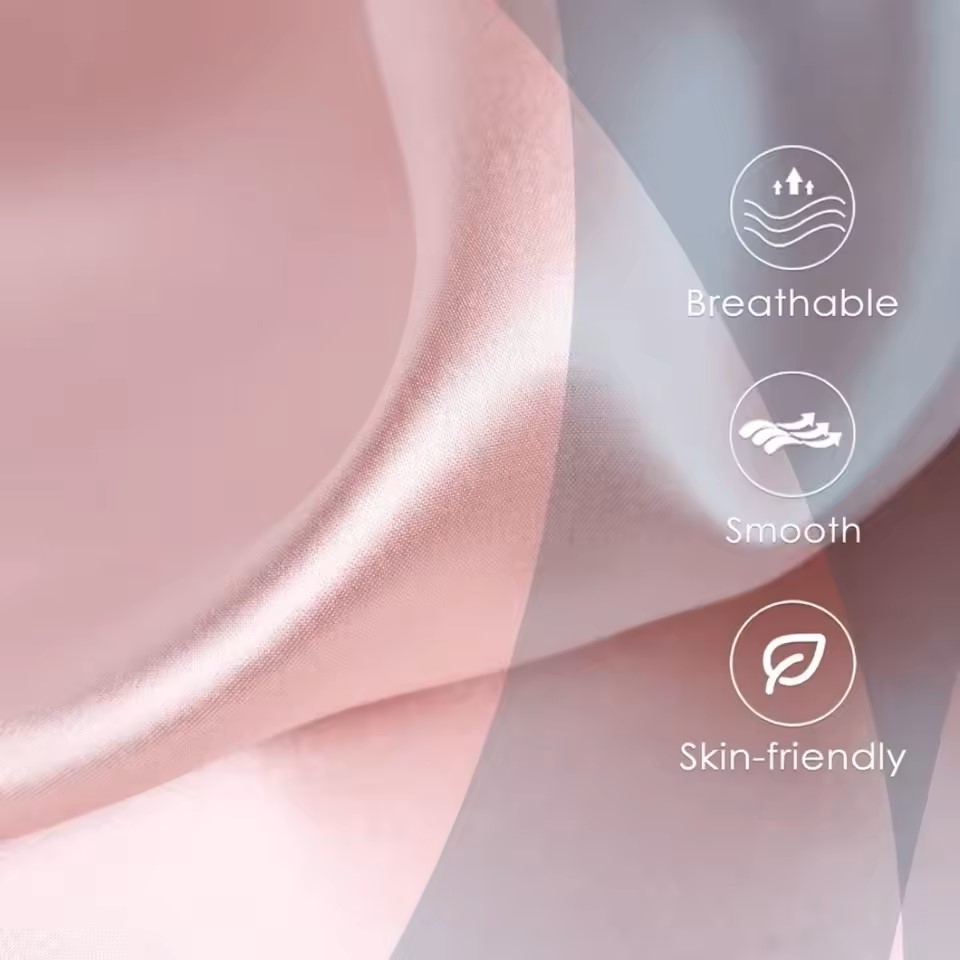 Kuup 1 Buah Sarung Bantal Saru - Satin Silk Pillowcase Hair Skin ulasan dan harga