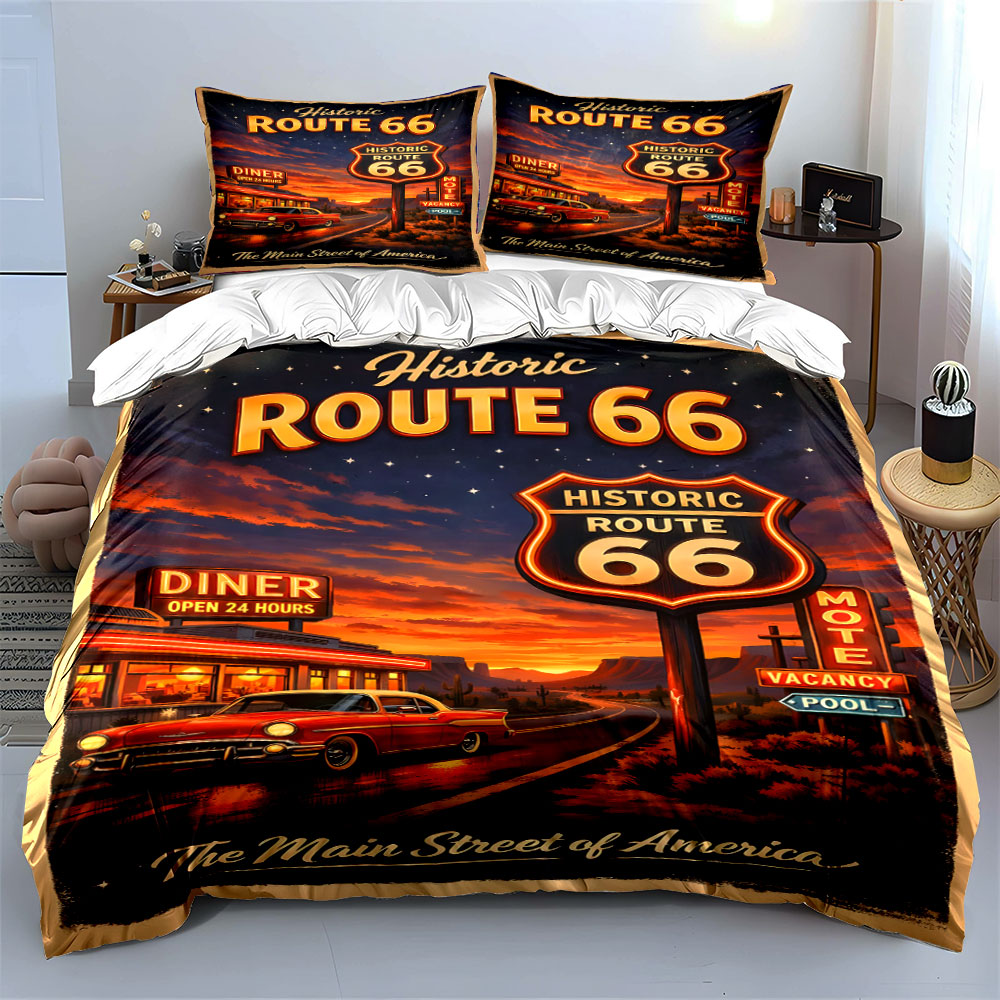 Set Penutup Selimut Pola Nosta - Duvet Cover Sets With Zipper ulasan dan harga