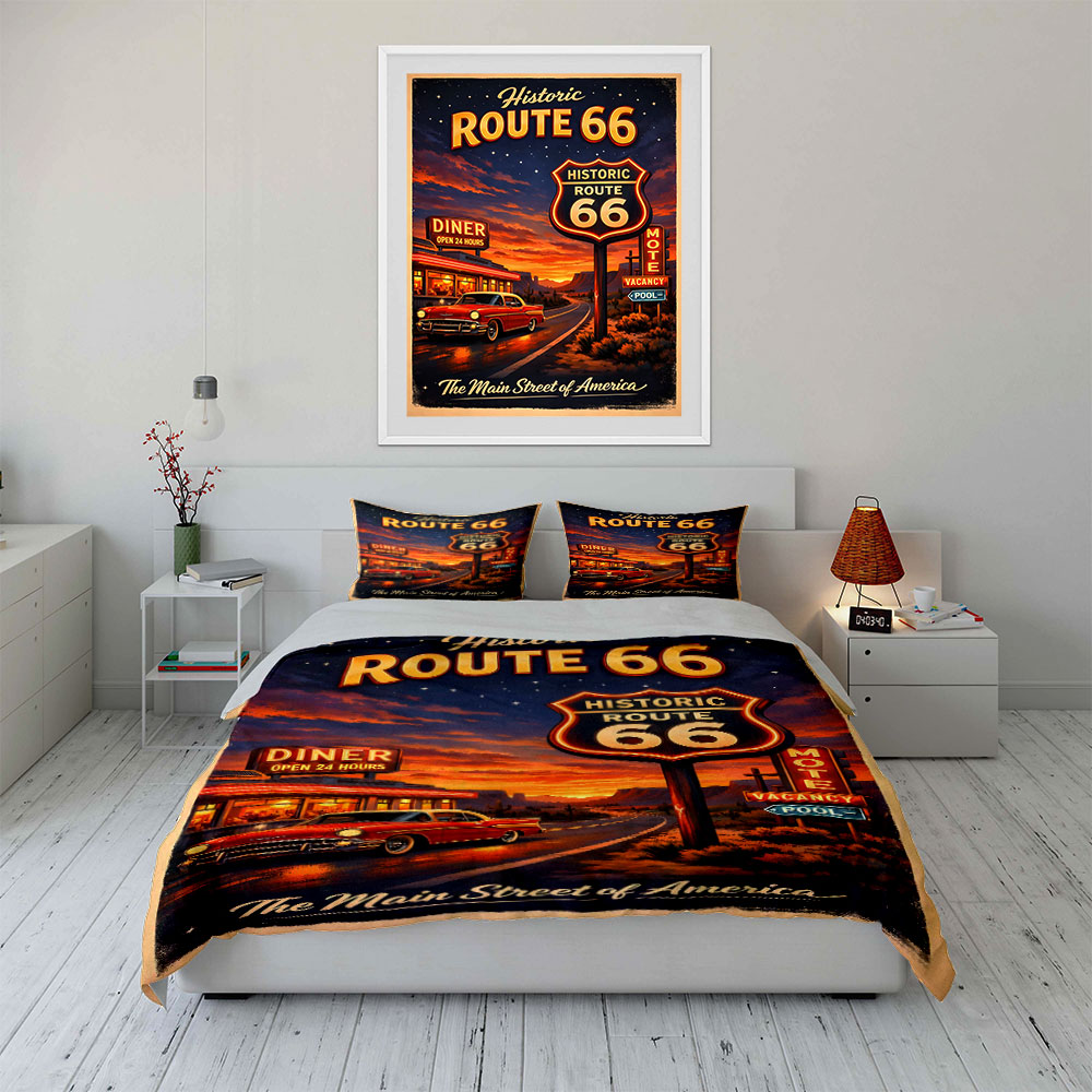 Set Penutup Selimut Pola Nosta - Duvet Cover Sets With Zipper ulasan dan harga
