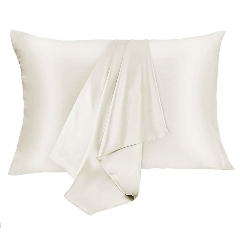 Sarung bantal Satin, sarung ba - Satin Silk Pillowcase Hair Skin ulasan dan harga