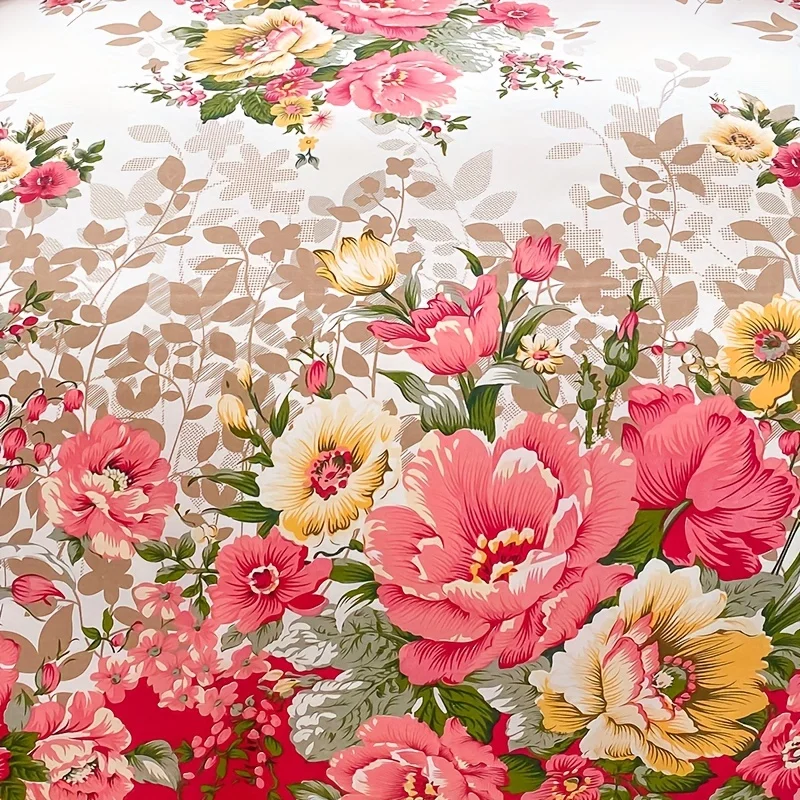 Set Penutup Selimut Bunga deng - Duvet Cover Sets With Zipper ulasan dan harga
