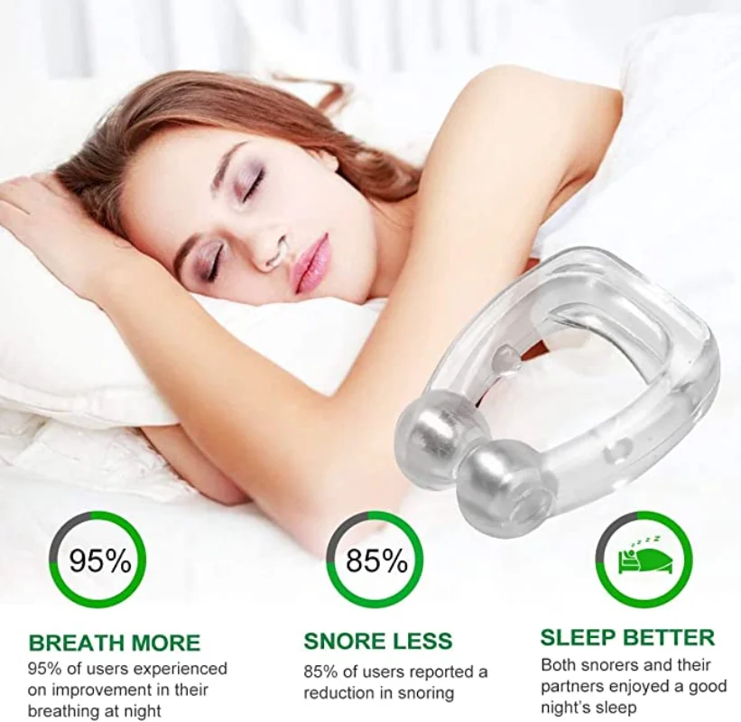 Klip hidung silikon Anti mende - Anti Snore Contour Pillow ulasan dan harga